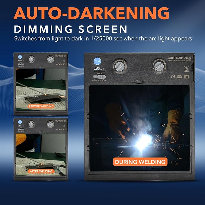 TRQWH Welding Lens Auto Darkening - Image 5