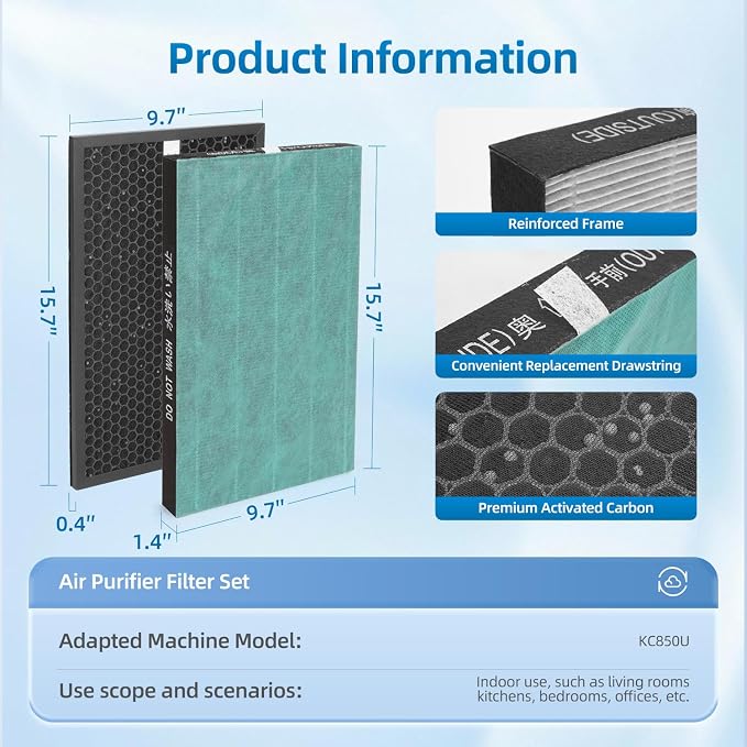 KC-850U Replacement Filter Set Compatible - Image 6