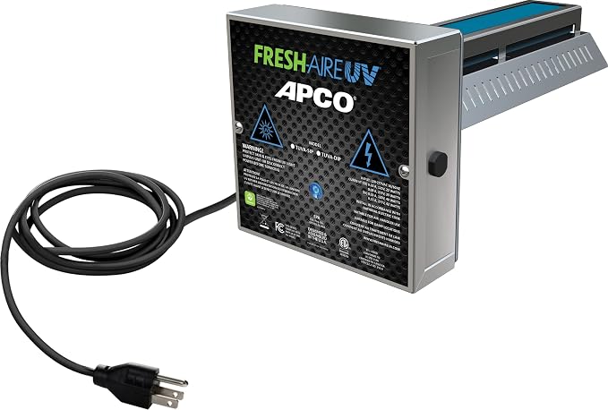 APCO Carbon Cell Matrix HVAC In-Duct UV Light Air Purifier by Fresh-AireUV