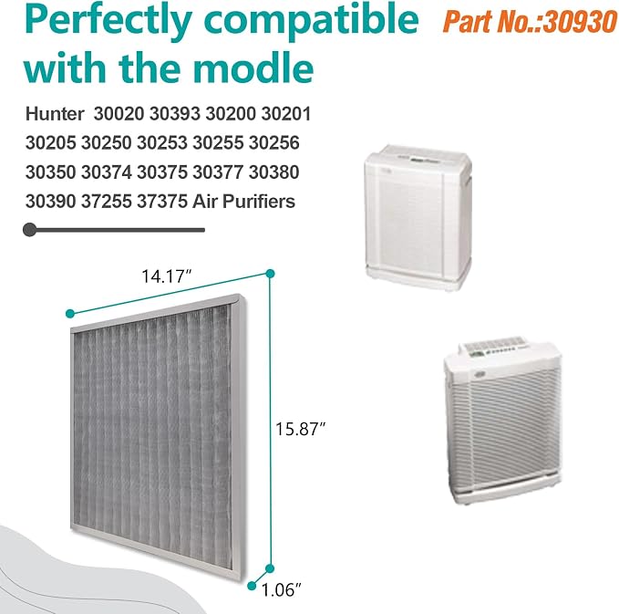 2-Pack 30930 Replacement Air Filters Compatible - Image 2