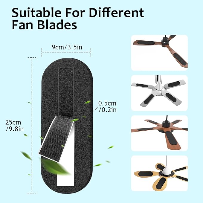 2026 Upgrade 10pcs Ceiling Fan Filters - Image 7
