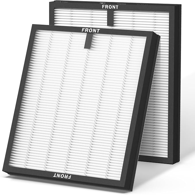 CHIVALZ 2 Pack HY4866 True HEPA Replacement Filters Compatible by CHIVALZ