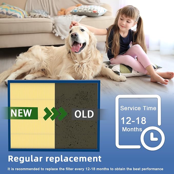 16x26x5 MERV16 Pet Replacement Filter Compatible - Image 5