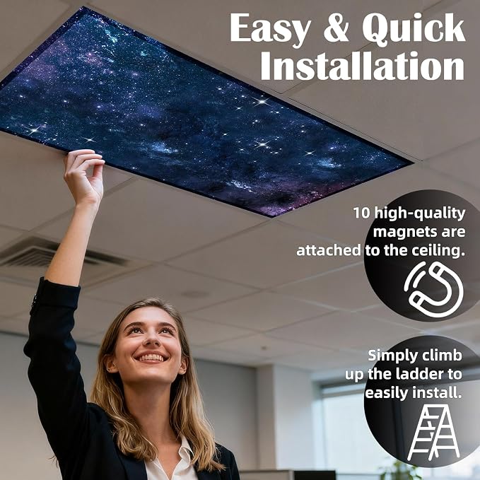 ANGSYLTH 4 Pcs Fluorescent Light Covers - Image 4