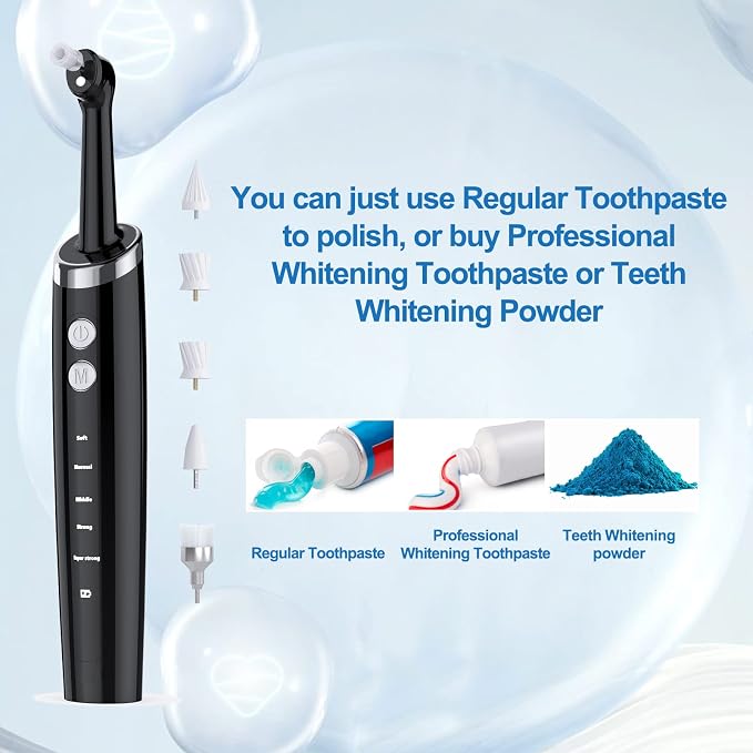 Dental Tools, Electric Tooth Polisher & Manual Teeth Cleaning Kit - Image 6