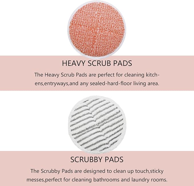 Replacement Pads for Bissell Spinwave Mop: 10 Pads for Bissell Spinwave - Image 2