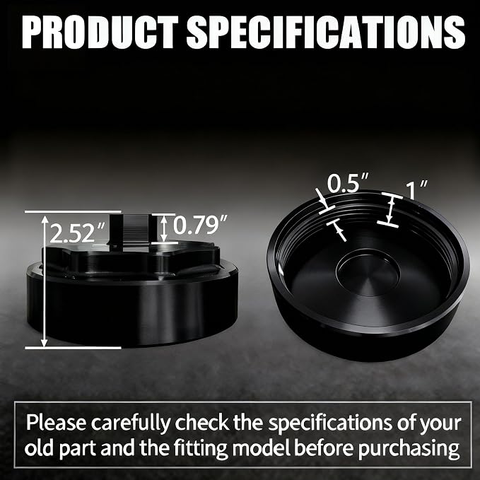 iFJF 68065612AA Fuel Filter Housing Cover Cap Replacement - Image 2
