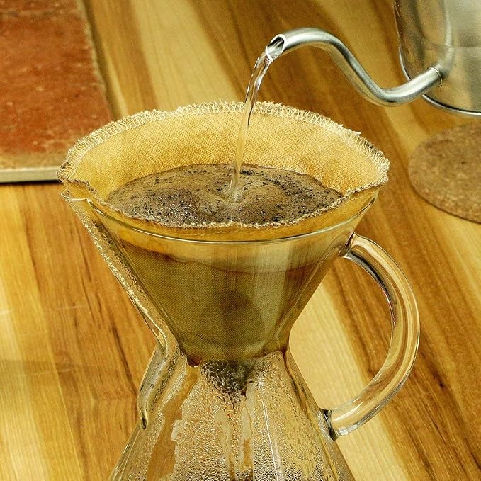Organic Hemp Reusable Coffee Filter - Image 3