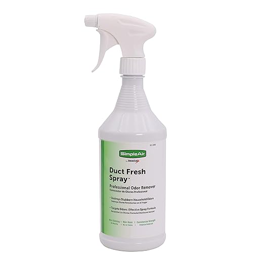 SC-3200 Duct Fresh Spray Air Freshener, Deodorizer, Professional HVAC Odor by SimpleAir