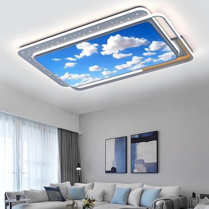 4 Pcs Fluorescent Light Covers for Ceiling Lights Classroom, Stylish - Image 7
