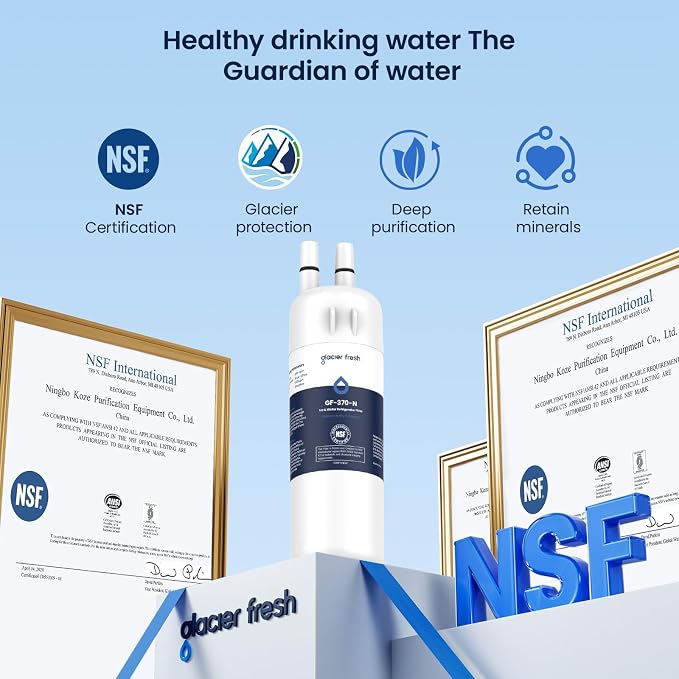 GLACIER FRESH Refrigerator Water Filter Compatible - Image 4