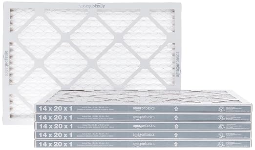 Amazon Basics 14x20x1 Air Filter, MERV 8 AC Furnace Filters, Allergy Control by AmazonBasics