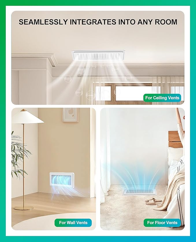 Magnetic Vent Screen Mesh Covers 3 Pack, Floor Vent Covers, Vent Covers - Image 6