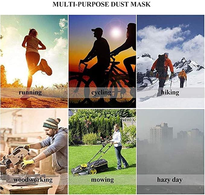 30 Pcs Activated Carbon Face Filters Anti Dust Replacements Parts - Image 6