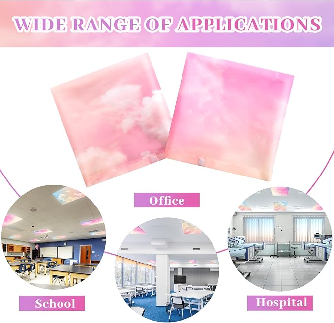 Tujoe 2 Pcs Fluorescent Light Covers - Image 4
