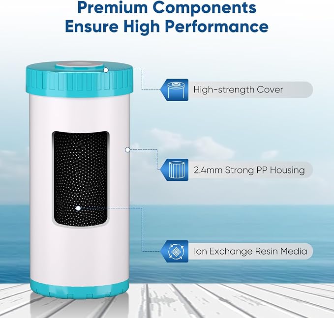 PUREPLUS 5 Micron 4.5"x 10" Whole House Water Filter Combo Kit - Image 3