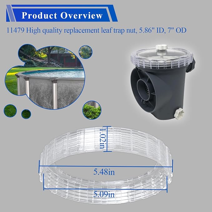 11479 Leaf Trap Nut Compatible - Image 2