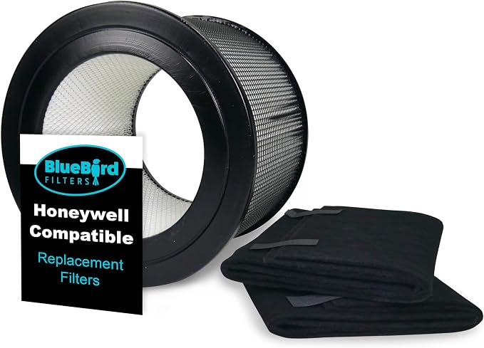 Replacement HEPA Filter & Carbon Pre Filter Kit by BlueBird+Filters