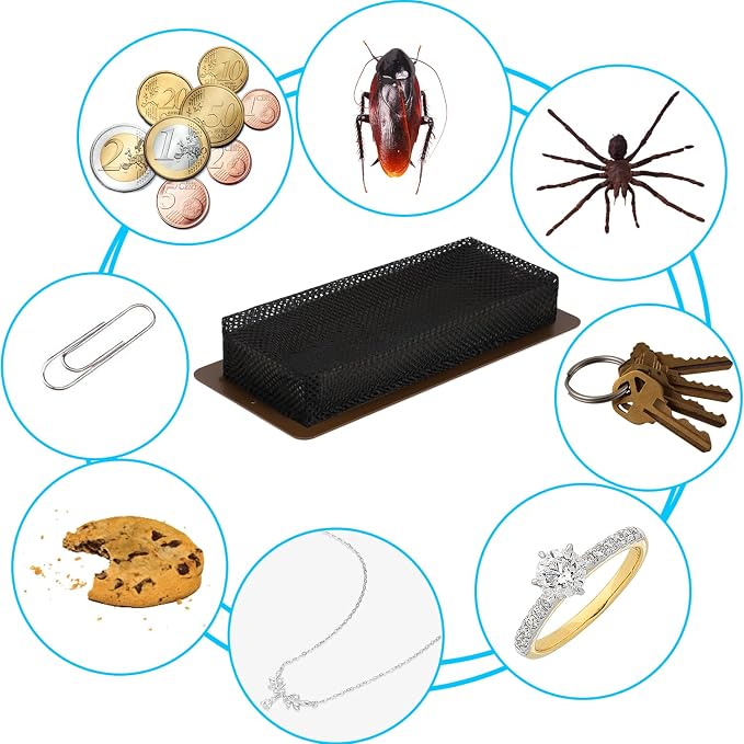 12 Pack Floor Register Cover Trap 4 X 12 Inch Vent Screen Net Black Air Vent - Image 5