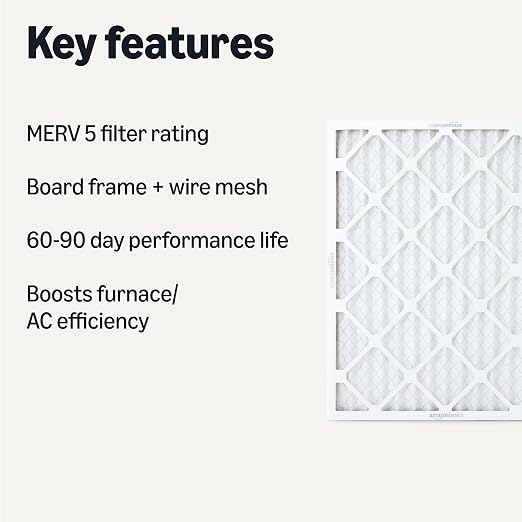 Amazon Basics MERV 5 AC Furnace Air Filter - Image 2