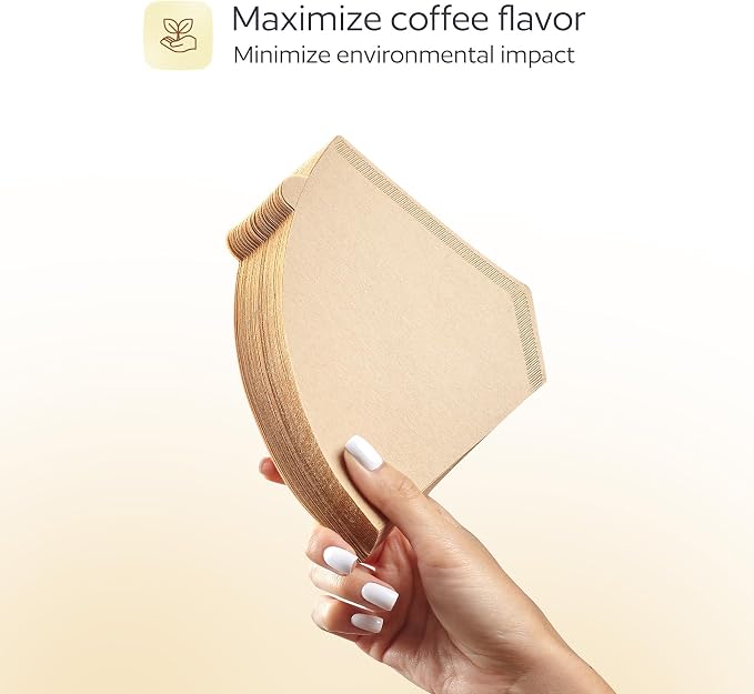 200 Count #4 Unbleached Paper Coffee Filters - Image 5