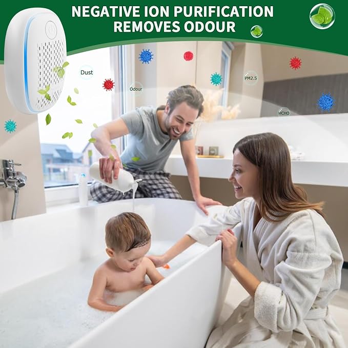 Air Ionizers HEPA Filter/Plug In Air Purifier - Image 4