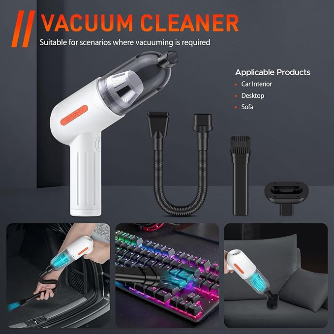 Reesibi 4 in 1 Powerful Compressed air Duster - Image 4