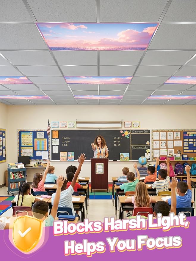 Fluorescent Light Covers with 10 Strong Magnets - Image 7