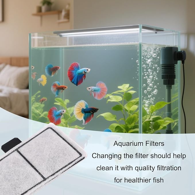 8pcs Filter Cartridges for Top Fin EF-S & BF5 BETTAFLO, 9.5x5.5cm/3.74x2.17in - Image 6