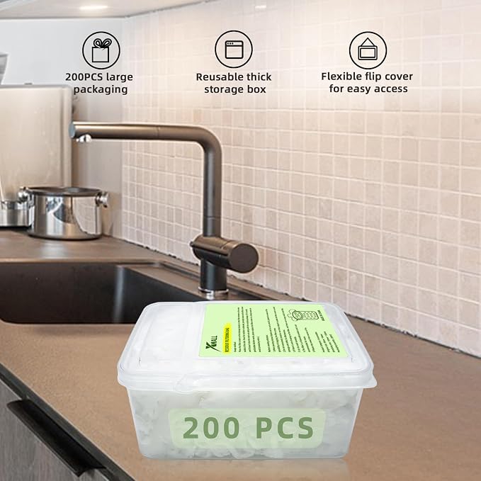 XMALL Disposable Residue Filtering Bag 200 PCS，Suitable - Image 4