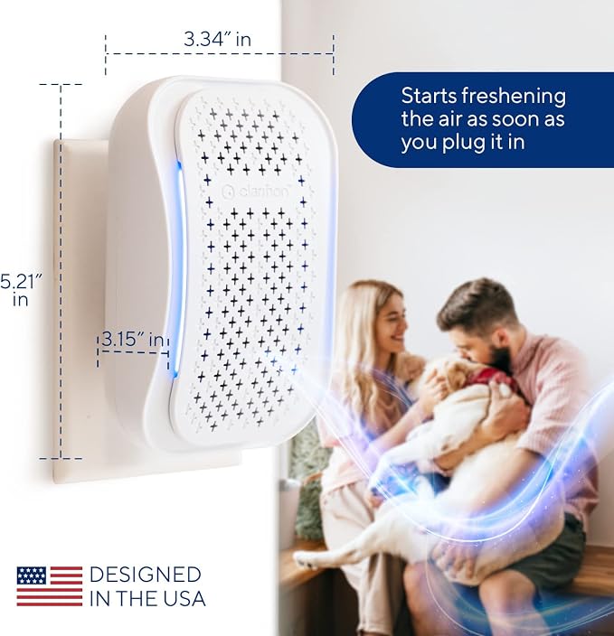 Clarifion - DSTx 2.0 Portable Air Purifier - Plug In Air Ionizer HEPA Air Filter - Image 4