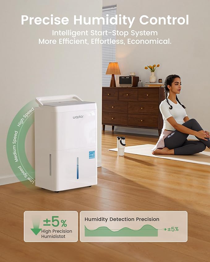 Waykar 5500 Sq.Ft Energy Star Dehumidifier - Image 5