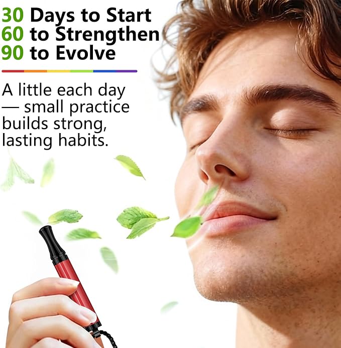ASTOFLI Breathing Necklace for Anxiety Relief – Flavored Air Breathe Necklace - Image 7