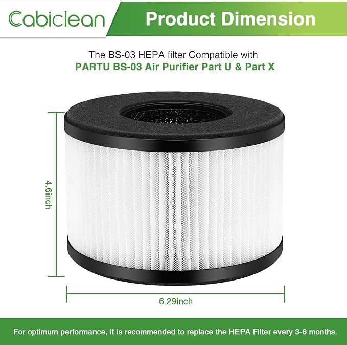 4 Pack BS-03 Replacement Filters - Image 4