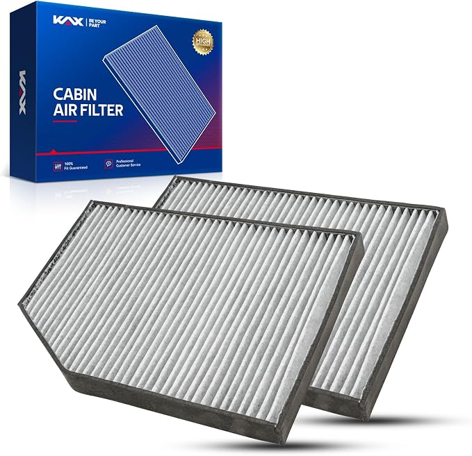 KAX HEPA Cabin Air Filter with Activated Carbon, CF8631A Replacement by KAX