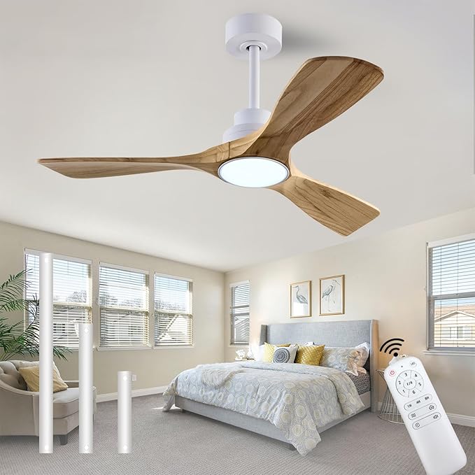 QUTWOB 42" Wood Ceiling Fan by QUTWOB