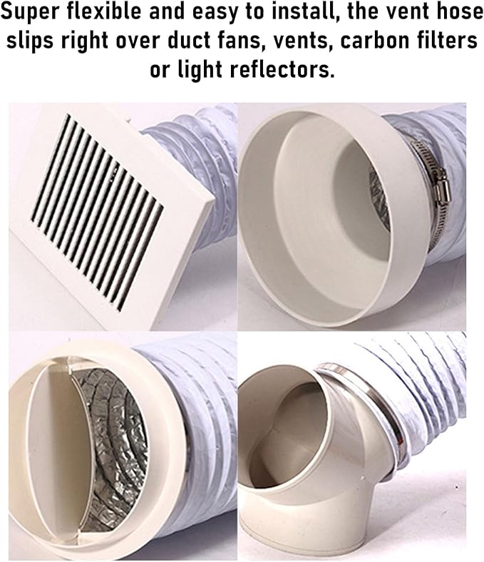 Aluminum Foil Ducting and PVC Dryer Vent Hose - Image 5