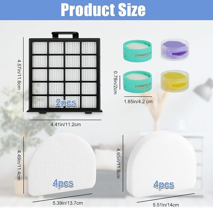 Alrens AZ4002 Replacement Filter and Odor Kit - Image 5