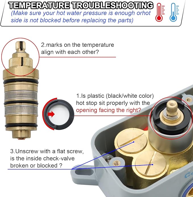Thermostatic Shower System Dual Shower Heads with 16" Ceiling Mounted Rain Shower Head & 6" Wall Mounted Head 4 Function Shower System with body jets Can All Run Together, Brushed Nickel