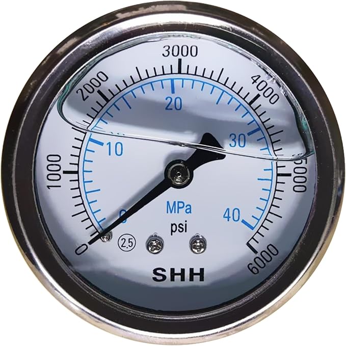 TUXING 6000Psi 40Mpa Pcp Air Compressor High Pressure Gauge Thread Air - Image 4