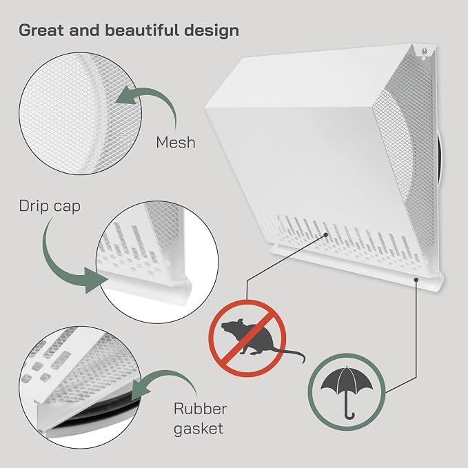 Vent Systems 10" Inch Air Supply Vent Cover - Image 3