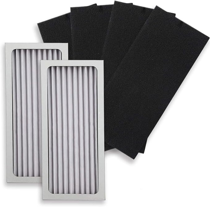 PUREBURG 990051000 Replacement True HEPA Filter Set Compatible by PUREBURG-PureYourBreath