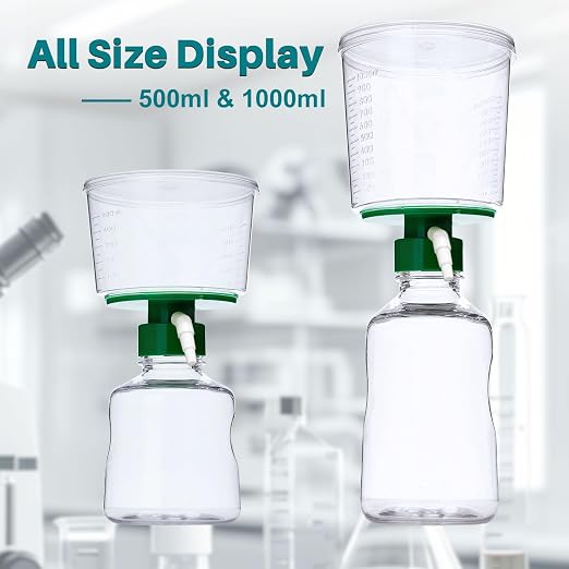 500ml Vacuum Filtration System, Disposable Sterile Vacuum Filter Units - Image 7