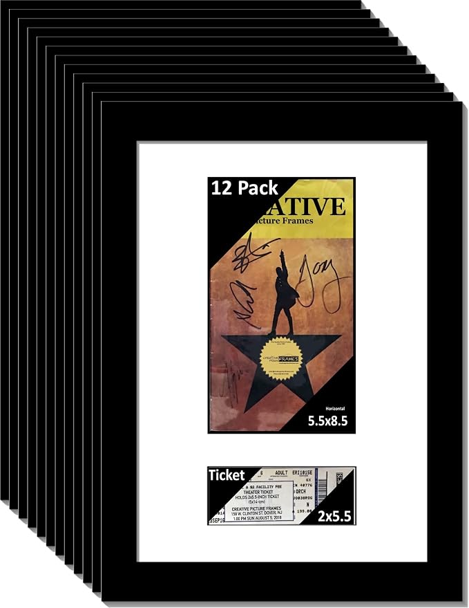 Creative Picture Frames 12Pk11X14-W Black Theatre Frame by CreativePictureFrames