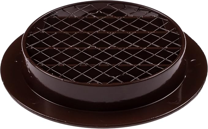 4" Brown Vent Cover - Image 7