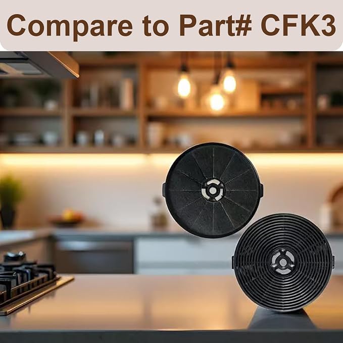 2 Pack Carbon Filters CFK3-TM Compatible - Image 3