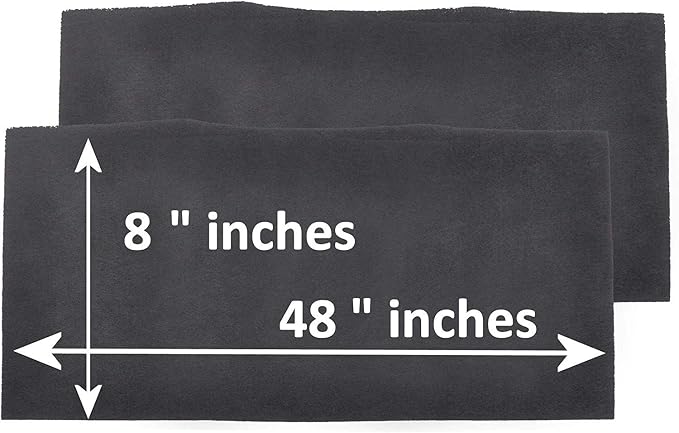 Breathe Naturally Universal 8x48 Cut-to-Fit Activated Carbon Filter Charcoal - Image 2