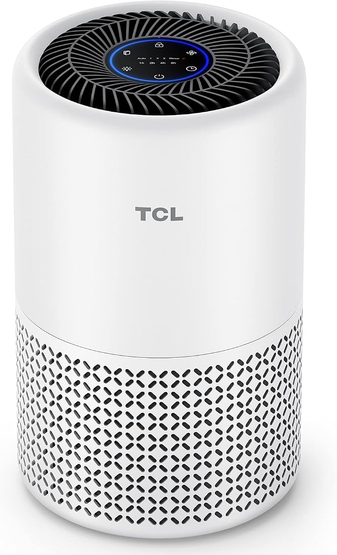 TCL Breeva A1C Air Purifier for Home, Auto Mode, 3-Stage filtration, H13 True by TCL