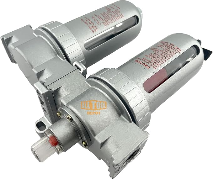 3/8" NPT MID FLOW 2 Stages Coalescing Filter Desiccant Dryer System - Image 5