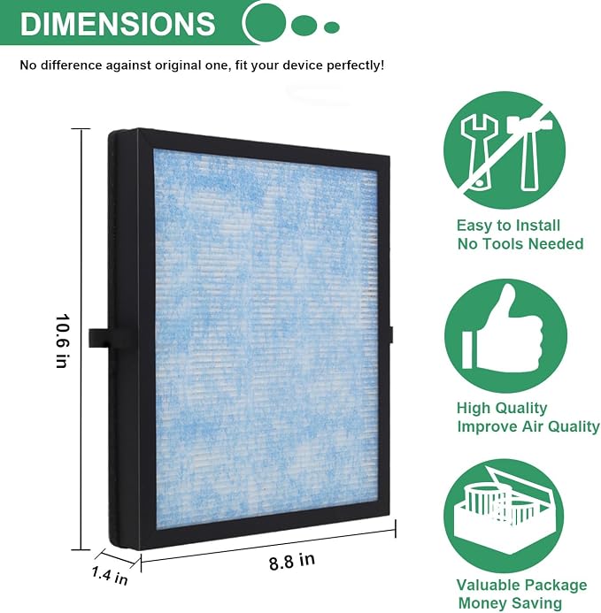 DH-JH04 Replacement HEPA Filter, Compatible - Image 4